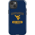 West Virginia University Mountaineers Logo iPhone 15 Impact Case